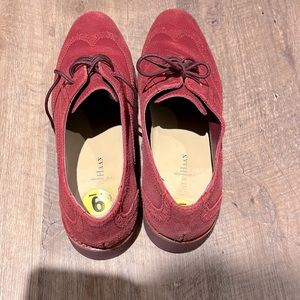 Cole Haan Red Oxfords